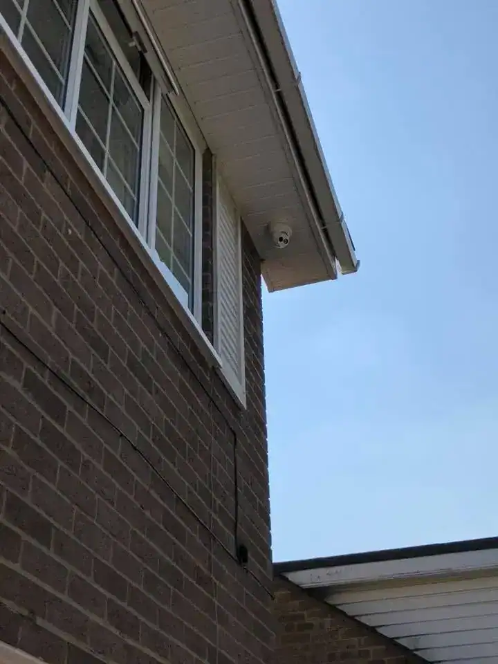 4K 8 Megapixel Turret Camera – Back Garden Overview - Image