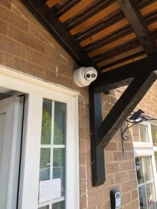 4K 8 Megapixel Turret Camera – Back Garden Overview - Image