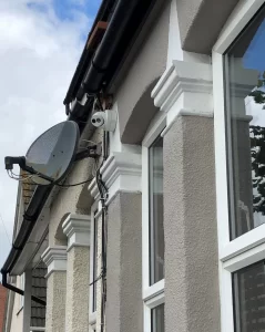 4 Megapixel IP Turret camera installation - image