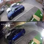 Day night CCTV Image