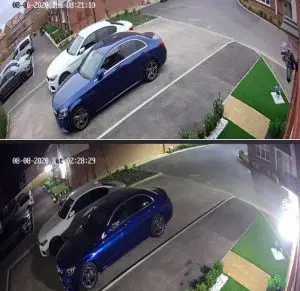 Day night CCTV Image
