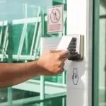 Commercial door entry