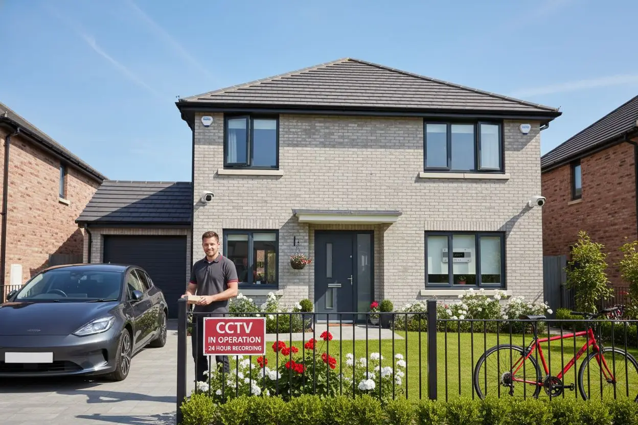 UK home CCTV installation