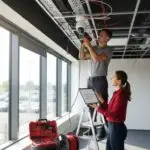 wired cctv installation