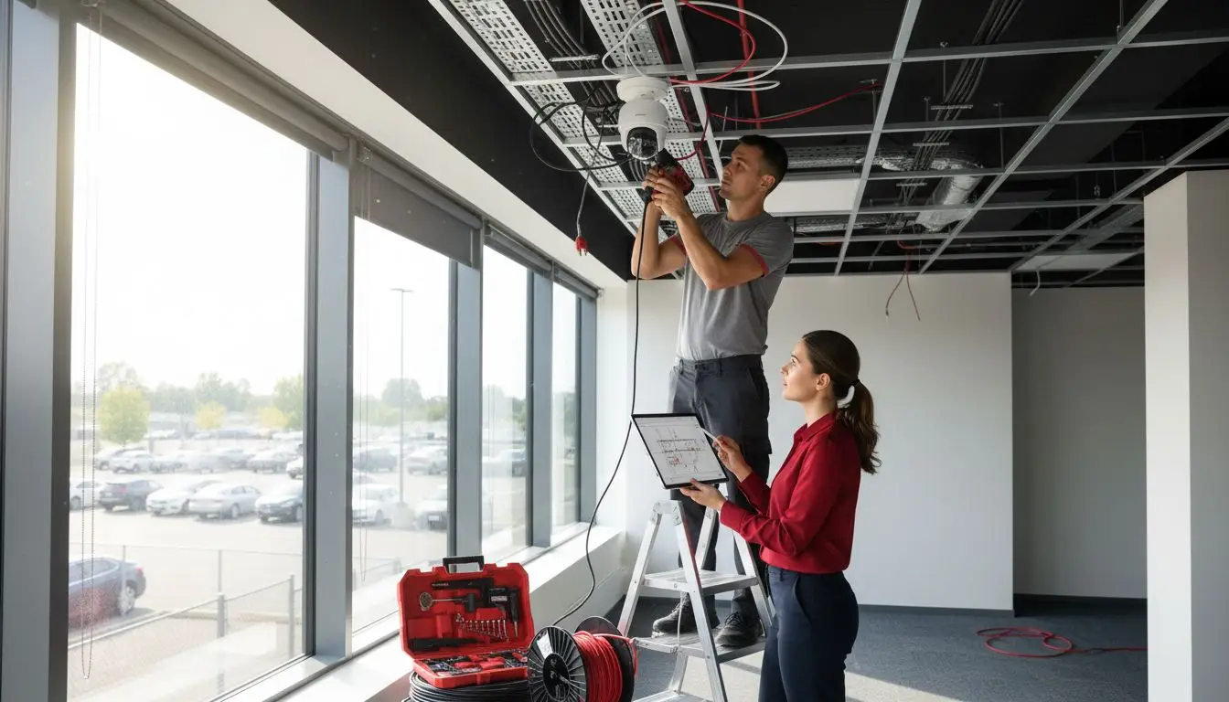 wired cctv installation wired cctv installation