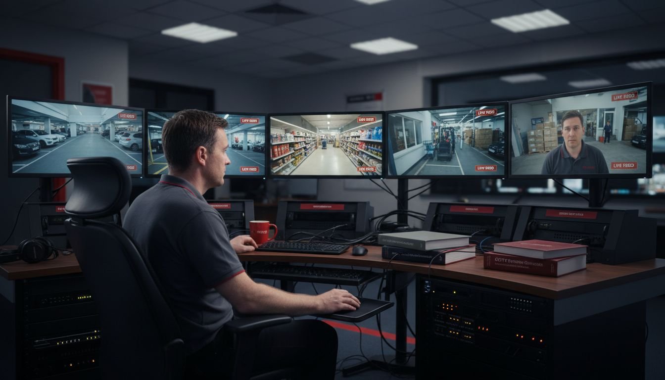 HD CCTV monitoring