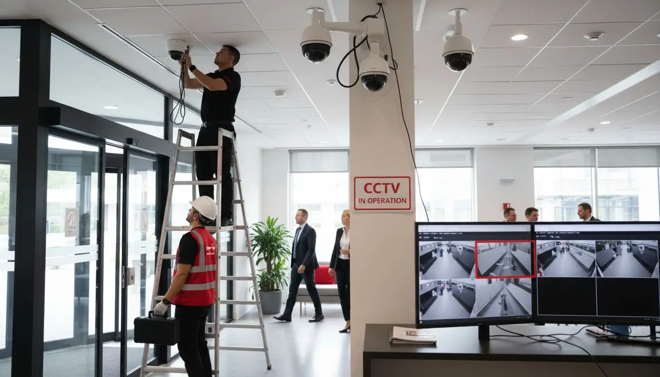 UK CCTV installation