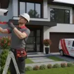 residential camera installation