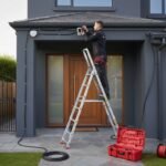 CCTV outdoor installation