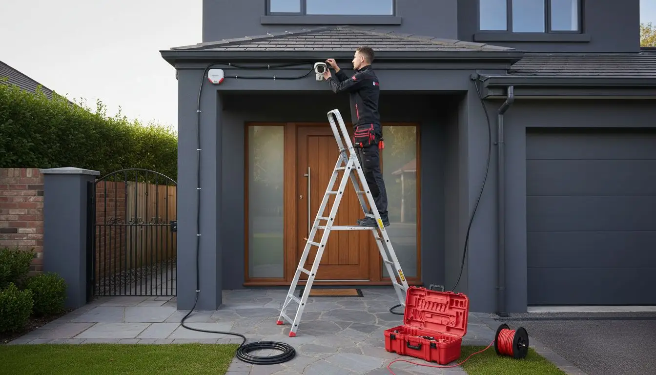 CCTV outdoor installation