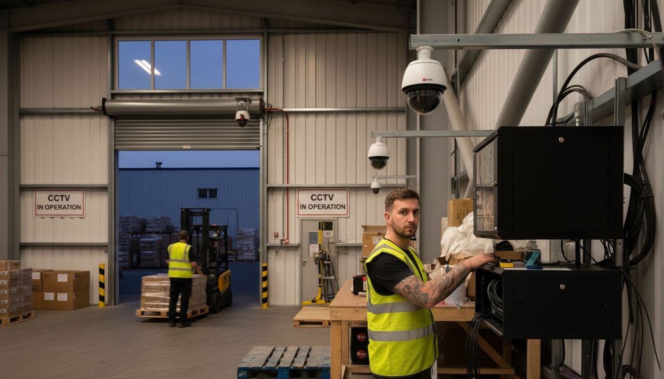 cctv camera types warehouse